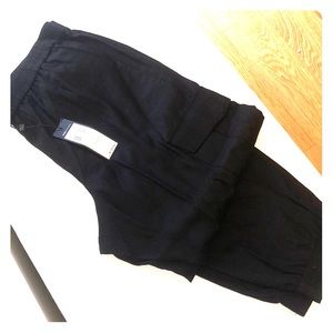 BCBGMaxAzria Black Cian Jogger Pants